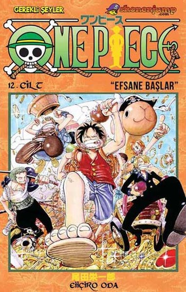 One Piece 12 Cilt  Efsane Başlar