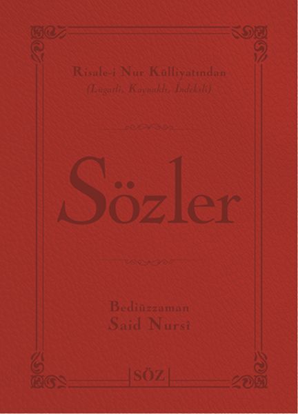 Sözler Ciltli Büyük Boy 2 Renk