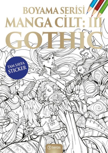 Manga Boyama Cilt III Gothic