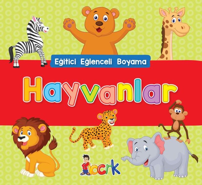 Hayvanlar  Eğitici Eğlenceli Boyama