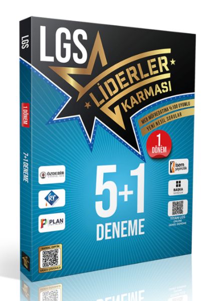 Liderler Karması 2023 LGS 1 Dönem 5+1 Deneme Seti