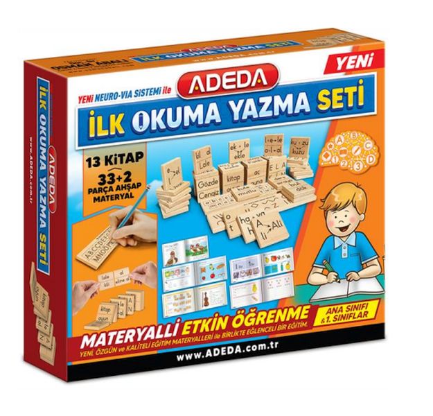 İlk Okuma Yazma Seti Anasınıfı  1Sınıflar