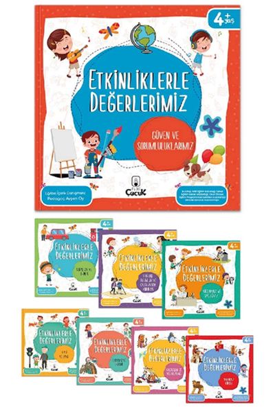 Etkinliklerle Değerlerimiz Serisi 8 Kitap