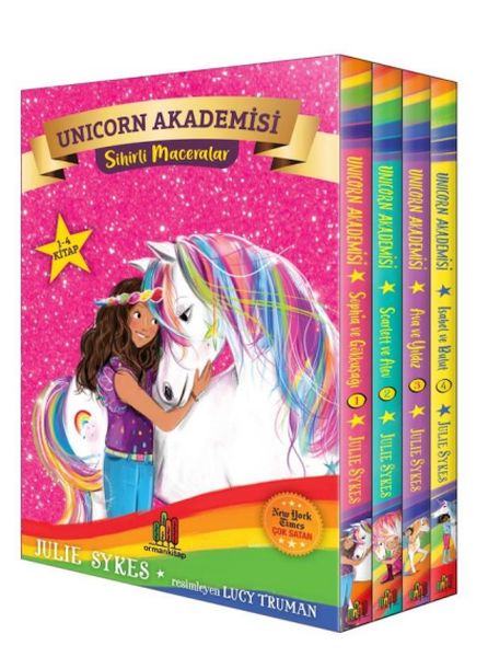 Unıcorn Akademisi Sihirli Maceralar 1 4 Kitap Set