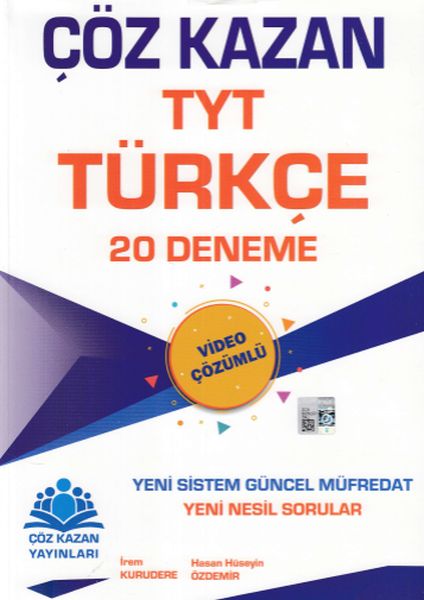Çöz Kazan TYT Türkçe 20 Deneme Yeni