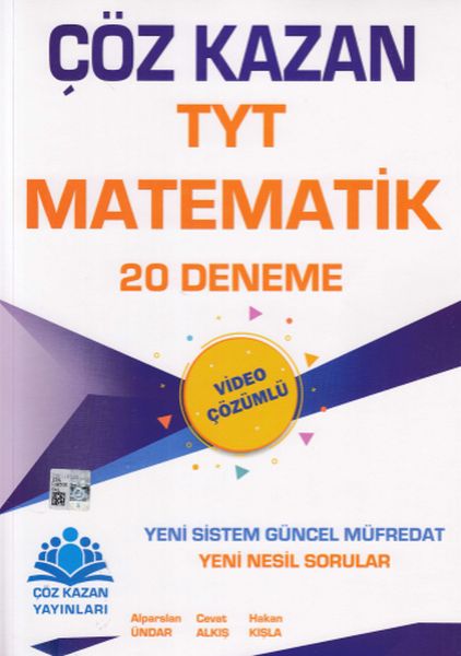 Çöz Kazan TYT Matematik 20 Deneme Yeni