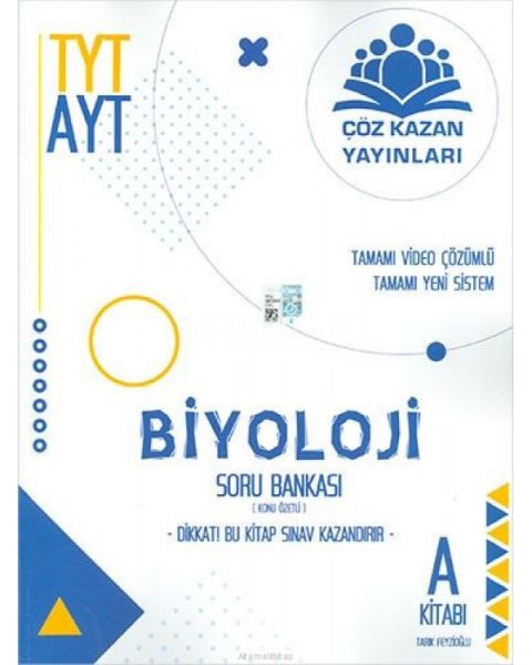 Çöz Kazan TYT AYT Biyoloji Konu Özetli Soru Bankası Yeni