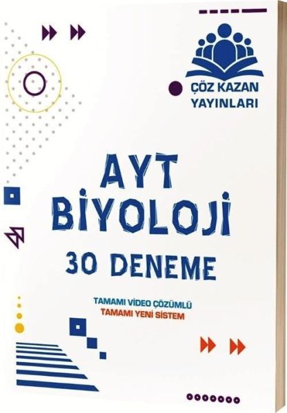 Çöz Kazan AYT Biyoloji 30 lu Deneme Sınavı Yeni
