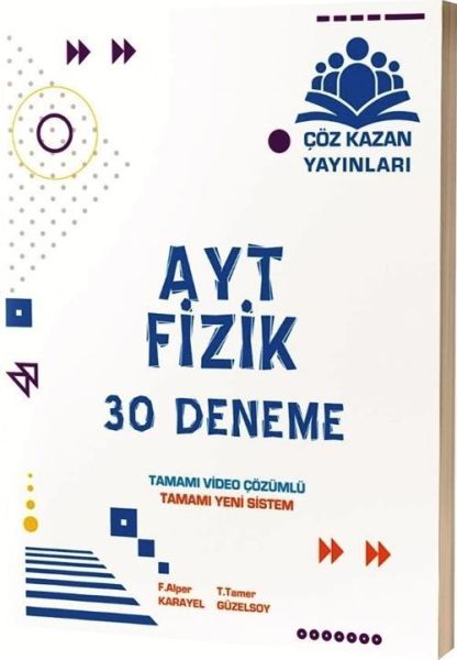 Çöz Kazan AYT Fizik 30 lu Deneme Sınavı Yeni