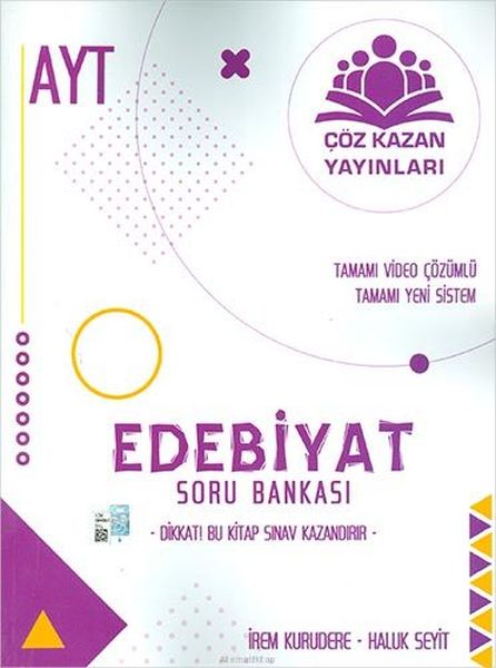 Çöz Kazan AYT Edebiyat Soru Bankası 2021 Yeni