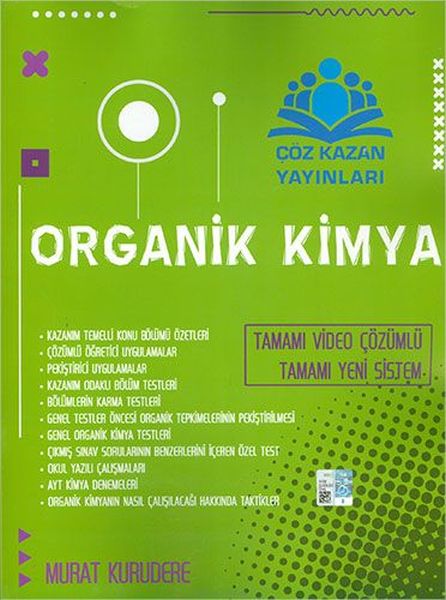 Çöz Kazan Organik Kimya  Tamamı Video Çözümlü Yeni