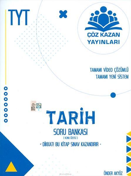 Çöz Kazan TYT Tarih Konu Özetli Soru Bankası Yeni