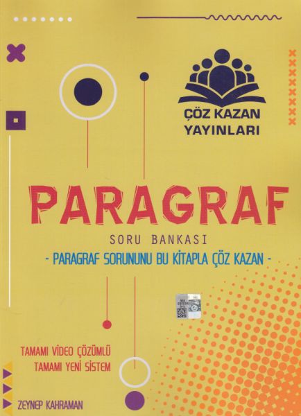 Çöz Kazan Paragraf Konu Özetli Soru Bankası Yeni