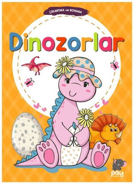 Çıkartma ve Boyama  Dinozorlar