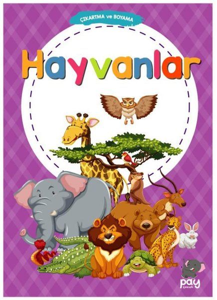 Çıkartma ve Boyama  Hayvanlar