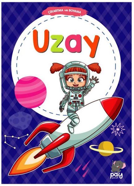 Çıkartma ve Boyama  Uzay