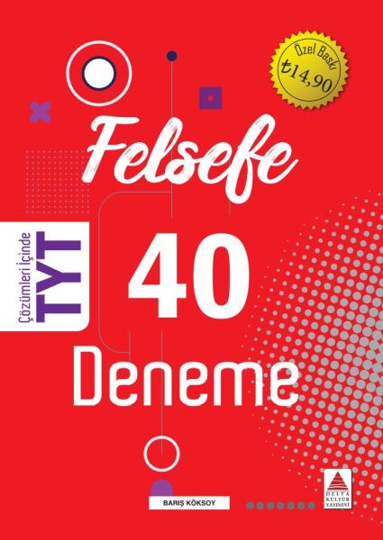 Delta Kültür TYT Felsefe 40 Deneme Yeni