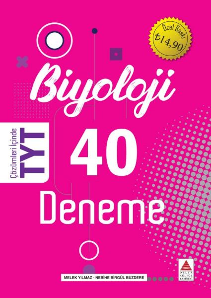 Delta Kültür TYT Biyoloji 40 DenemeYeni