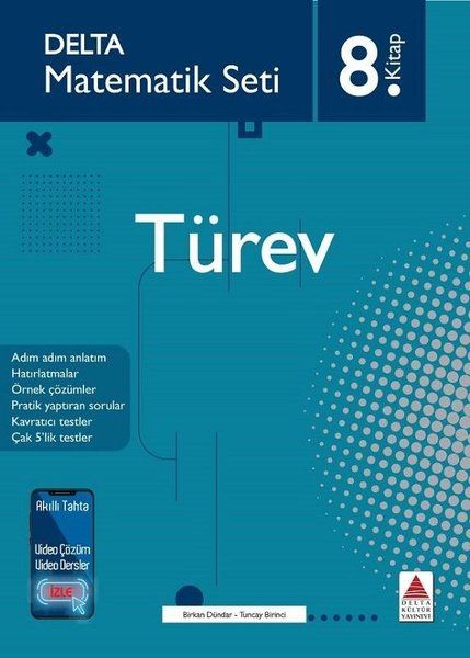 Delta  Matematik Seti 8Kitap  Türev