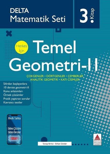 Delta Matematik Seti 3Kitap  Herkes İçin Temel Geometri 2