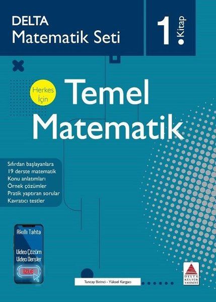 Delta Matematik Seti 1Kitap  Herkes İçin Temel Matematik
