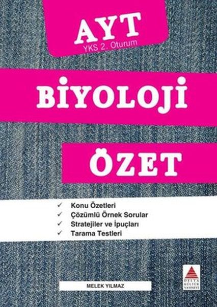 AYT Biyoloji Özet YKS 2 Oturum
