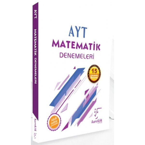 Karekök AYT Matematik Denemeleri  15 Çözümlü Deneme Yeni