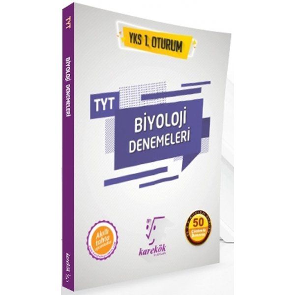 Karekök YKS 1 Oturum TYT Biyoloji Denemeleri Yeni