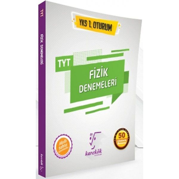 Karekök TYT Fizik Denemeleri YKS 1 Oturum Yeni