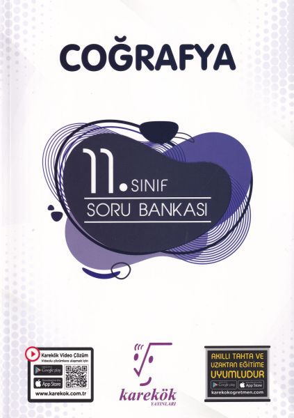 Karekök 11 Sınıf Coğrafya Soru Bankası