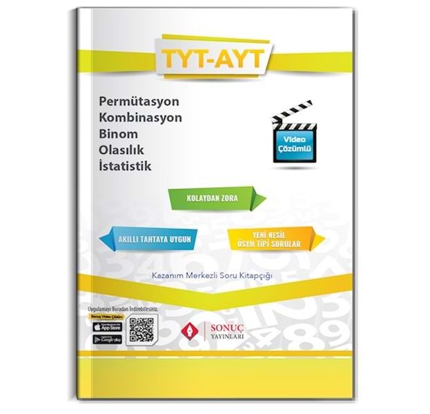 Sonuç TYTAYT PermütasyonKombinasyonBinomOlasılıkİstatistik Yeni
