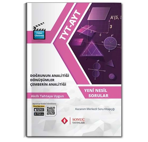 Sonuç TYTAYT Doğrunun Analitiği Dönüşümler Çemberin Analitiği