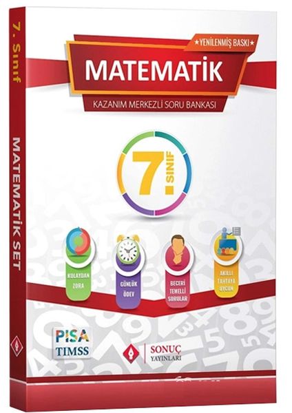 Sonuç 2022 7 Sınıf Matematik Modüler Set