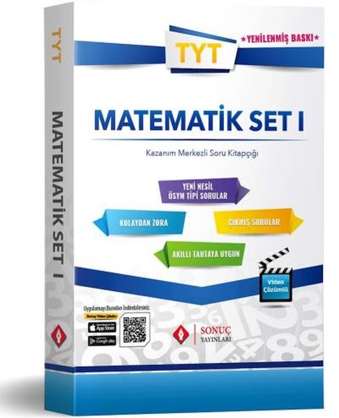 Sonuç TYT Matematik Set I Kazanım Merkezli Soru Kitapçığı Yeni