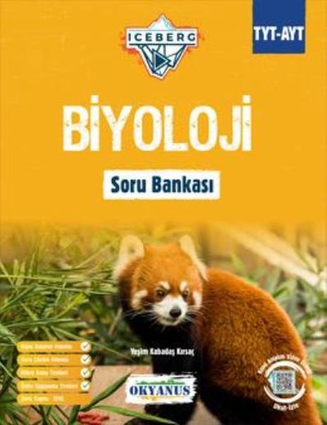 Okyanus AYT Iceberg Biyoloji Soru Bankası Yeni