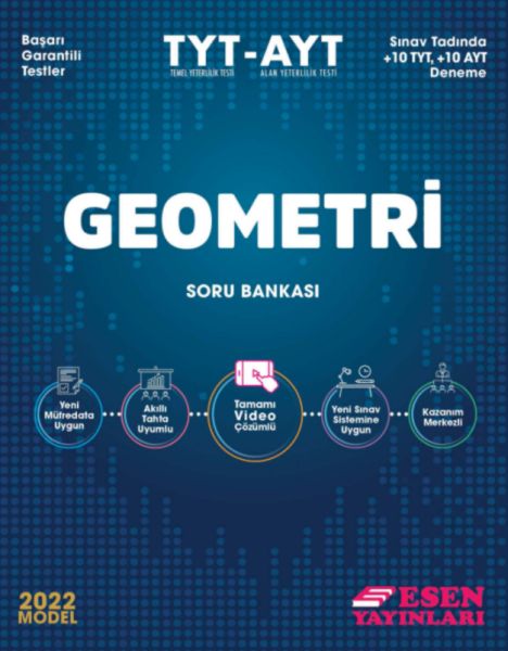 Esen TYT AYT Geometri Soru Bankası 2022