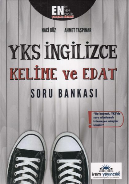 İrem  YKS İngilizce Kelime ve Edat Soru Bankası Yeni