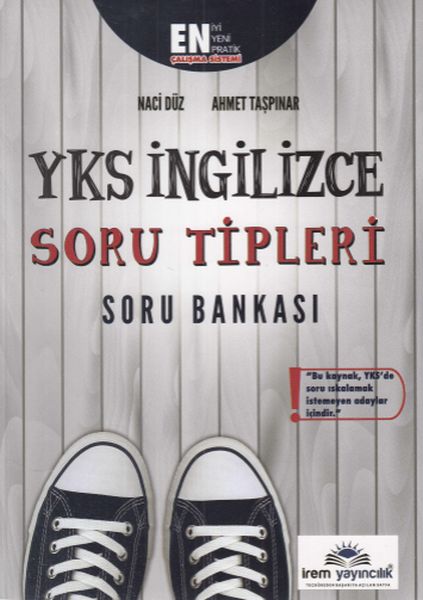 İrem YKS İngilizce Soru Tipleri Soru Bankası Yeni
