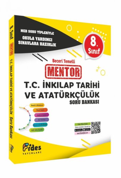 Fides 8 Sınıf Mentor TC İnkılap Tarihi ve Atatürkçülük Soru Bankası