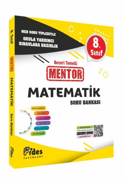 Fides 8 Sınıf Mentör Matematik Soru Bankası
