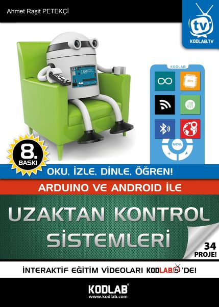 Arduino ve Android ile Uzaktan Kontrol Sistemleri  34Proje