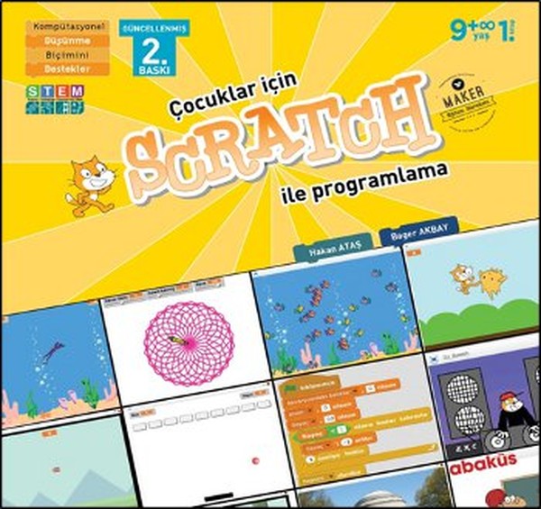 Çocuklar İçin Scratch İle Programlama 9+ Yaş 1 Kitap