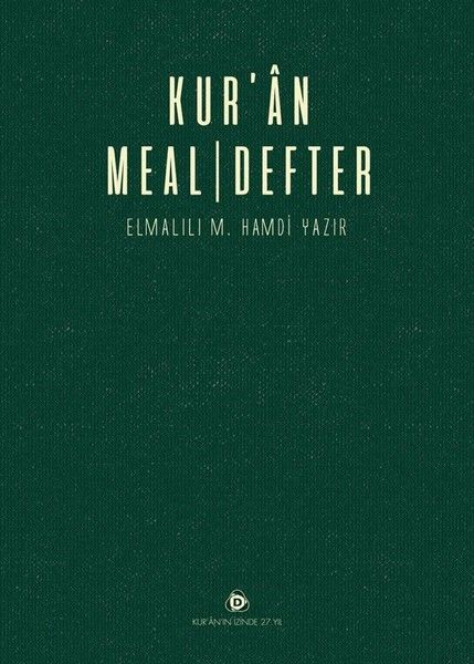 Kuran MealDefter Ciltli