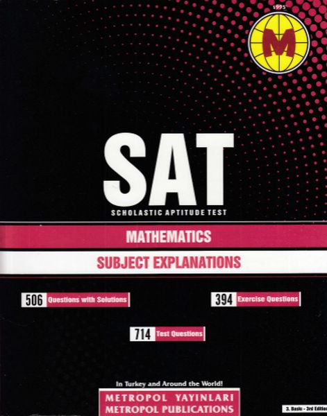 Metropal SAT Mathematics Subject Explanations Yeni