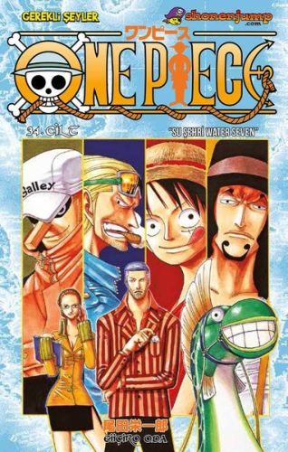 One Piece 34 Cilt  Su Şehri Water Seven