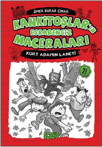 Kankitoşların Esrarengiz Maceraları 1  Kurt Adamın Laneti Ciltli
