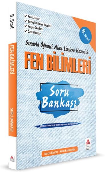 Delta Kültür 8 Sınıf Fen Bilimleri Soru Bankası