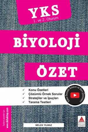 Delta Kültür YKS 1 ve 2 Oturum Biyoloji Özet