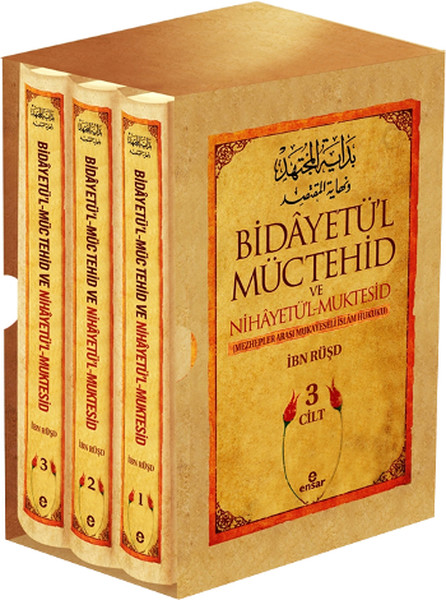 Bidayetül Müctehid ve NihayetülMuktesid  3 Cilt Takım