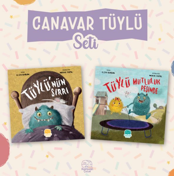 Canavar Tüylü Seti 2 Kitap